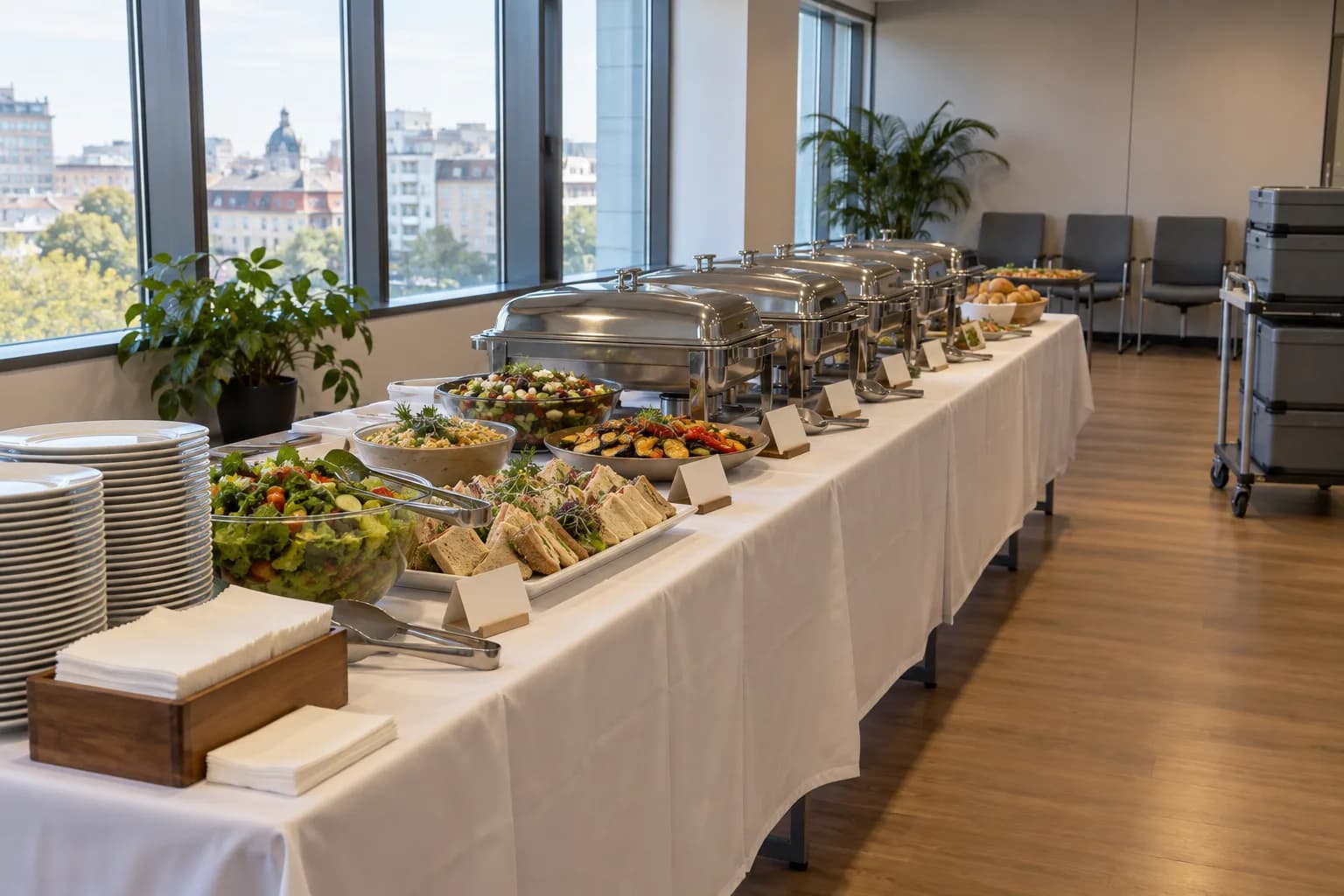 Catering corporate: cum alegi firma potrivită pentru birou și evenimente